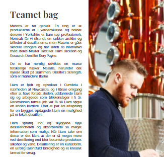 Teamet bag Masons