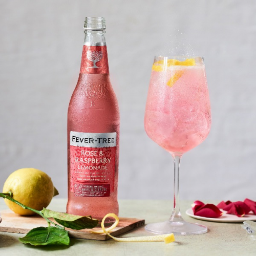 Fever Tree Raspberry & Rhubarb flaske 20cl (6 stk) BF 08/25