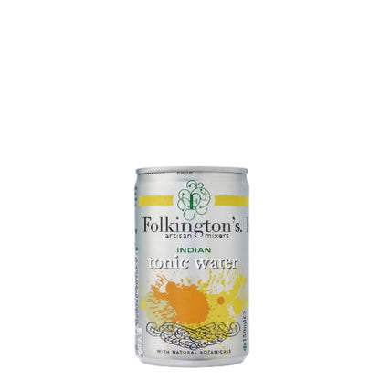 Folkington's - Indian Tonic Water dåse 15cl (8 stk)