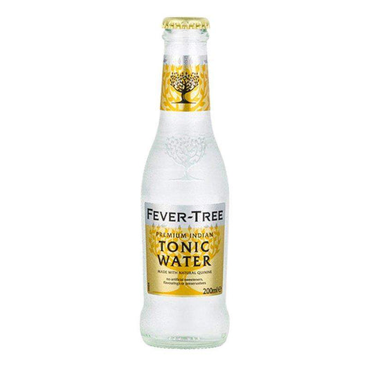 Fever-Tree - Premium Indian Tonic Water flaske 20cl (6 stk)-Ginbutler-